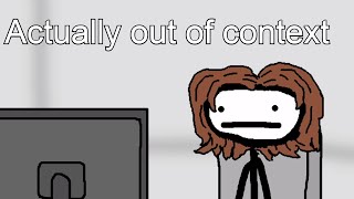 Sam O'Nella out of context except it's actually out of context