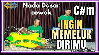 Download lagu Ingin memeluk dirimu karaoke - Deddy dores nada cowo C#m versi koplo tanjidor mp3