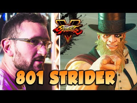 801 Strider's G Is Awesome! Check It Out! Street Fighter V Arcade Edition