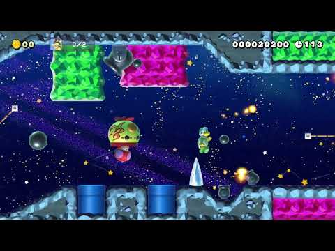 Super Mario Maker 2: "Shmupside Down"