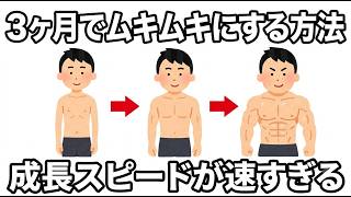 筋トレ初心者が3ヶ月で最短効率を目指すなら、必ずやるべき10の習慣