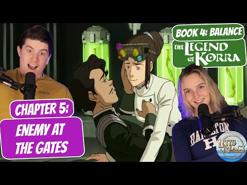 RETURN TO ZAOFU! | Legend of Korra Book 4 Reaction | Chapter 5, "Enemy at the Gate"