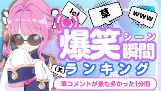 【6月4日】ホロライブ草コメントランキング TOP10 Hololive funny moments ※ネタバレあり