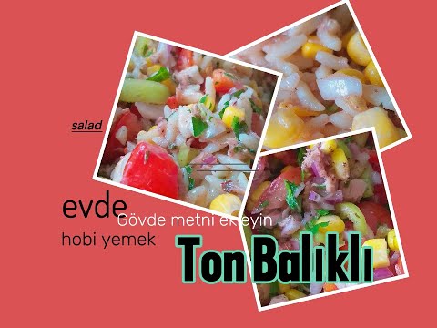🍽✔"Lezzetin Yeni Tarifi: Ton Balıklı Şehriye Salatasıyla Sofralarınıza Ferah Bir Dokunuş!"✔✨