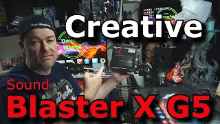 Creative Sound BlasterX G5 (70SB170000000) - відео 4