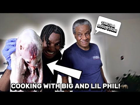 Me And Big Phil Cooked A Raccoon! | Cooking With Lil Phil EP. 4