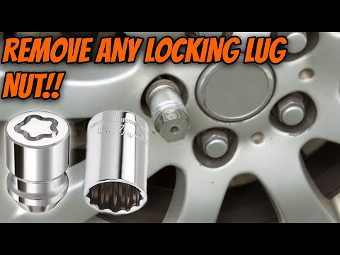How To Remove A Locking Lug Nut Without The Key!!