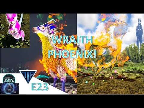 Evolving our Phoenix and Frog to Wraith!  Ark Eternal Genomes E23 Ark Survival Evolved Modded