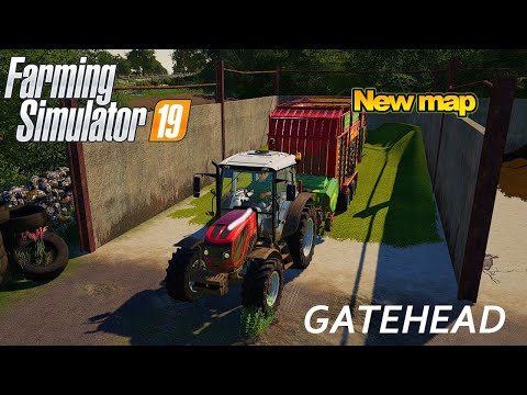 Making Silage At COW Farm | Farming Simulator 19 Time lapse  EP#14 | GATEHEAD FARM