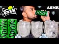 ASMR COLD ICED SPRITE SOFT DRINKS COLD DRINKS ZERO SUGAR ️ SODA DRINKING SOUNDS MUKBANG