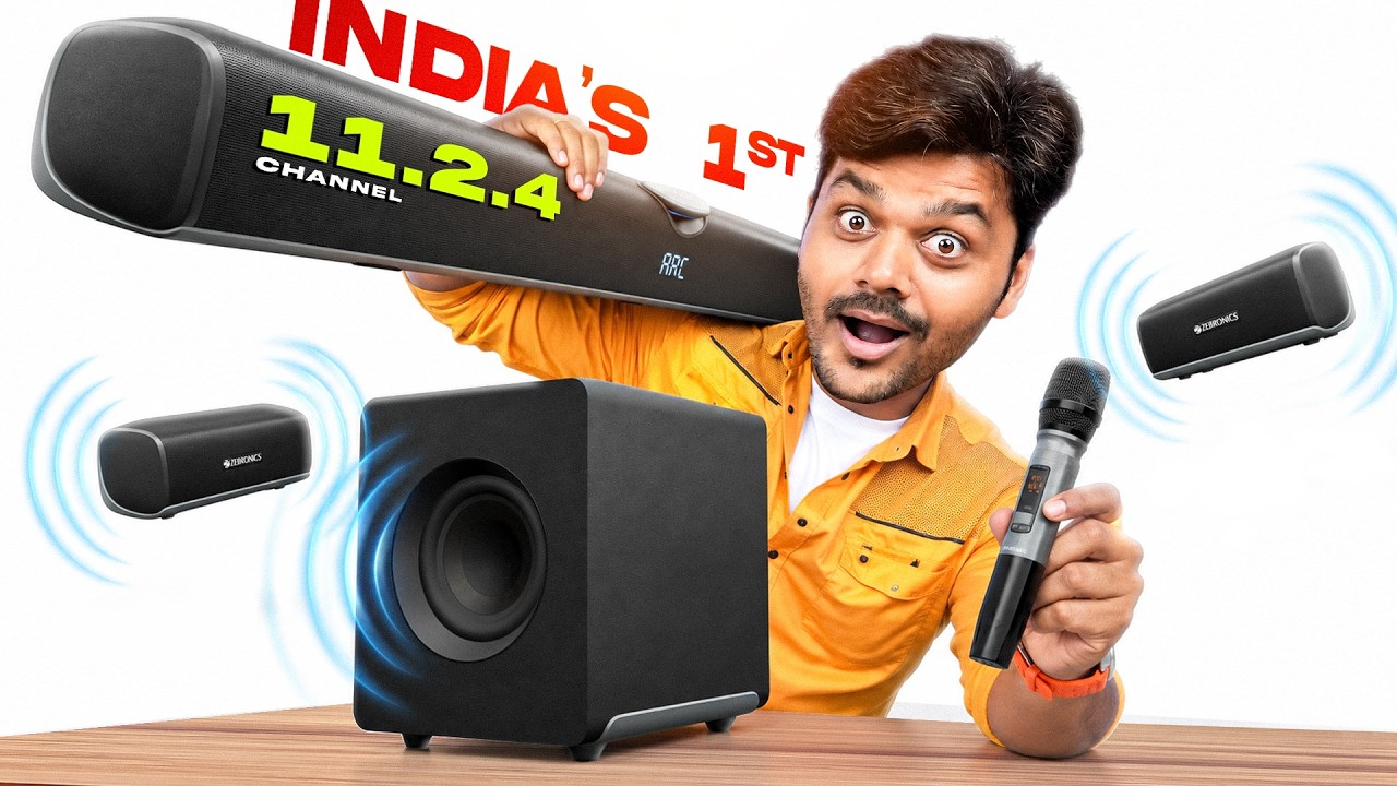 ZEBRONICS Juke Bar 11000 🔥 Unboxing | சும்மா அதுருது 🫨