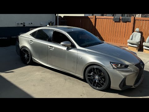 Borla Exhaust on Lexus IS 350 F Sport
