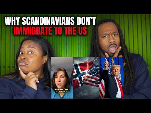 American Couple Reacts to Why Scandinavians Don’t Immigrate to the US