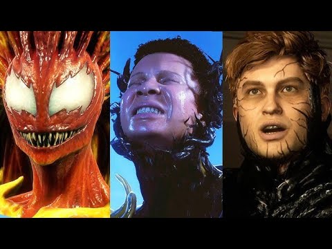 All Characters To Symbiotes Transformations - Marvel's Spider-Man 2 PS5 2023 Venom, Scream,