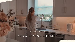 Mindful 40+ Diaries 🍂Calm and Cozy Morning At Home | Seasonal Baking and Cooking | SILENT VLOG