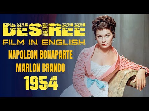 Desiree (1954) Film in English, Napoleon Bonaparte & Marlon Brando | Classic Movie HD, Romance Film