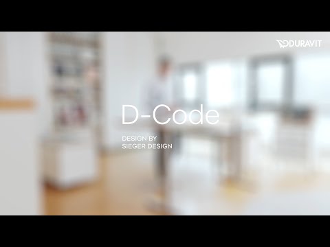 Duravit presents D-Code - by Sieger Design