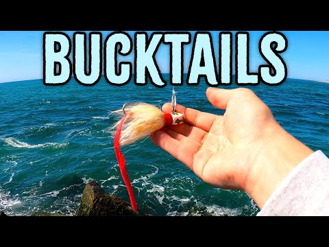 How To Fish The Bucktail - Inlet Surf Fishing for Striped Bass
