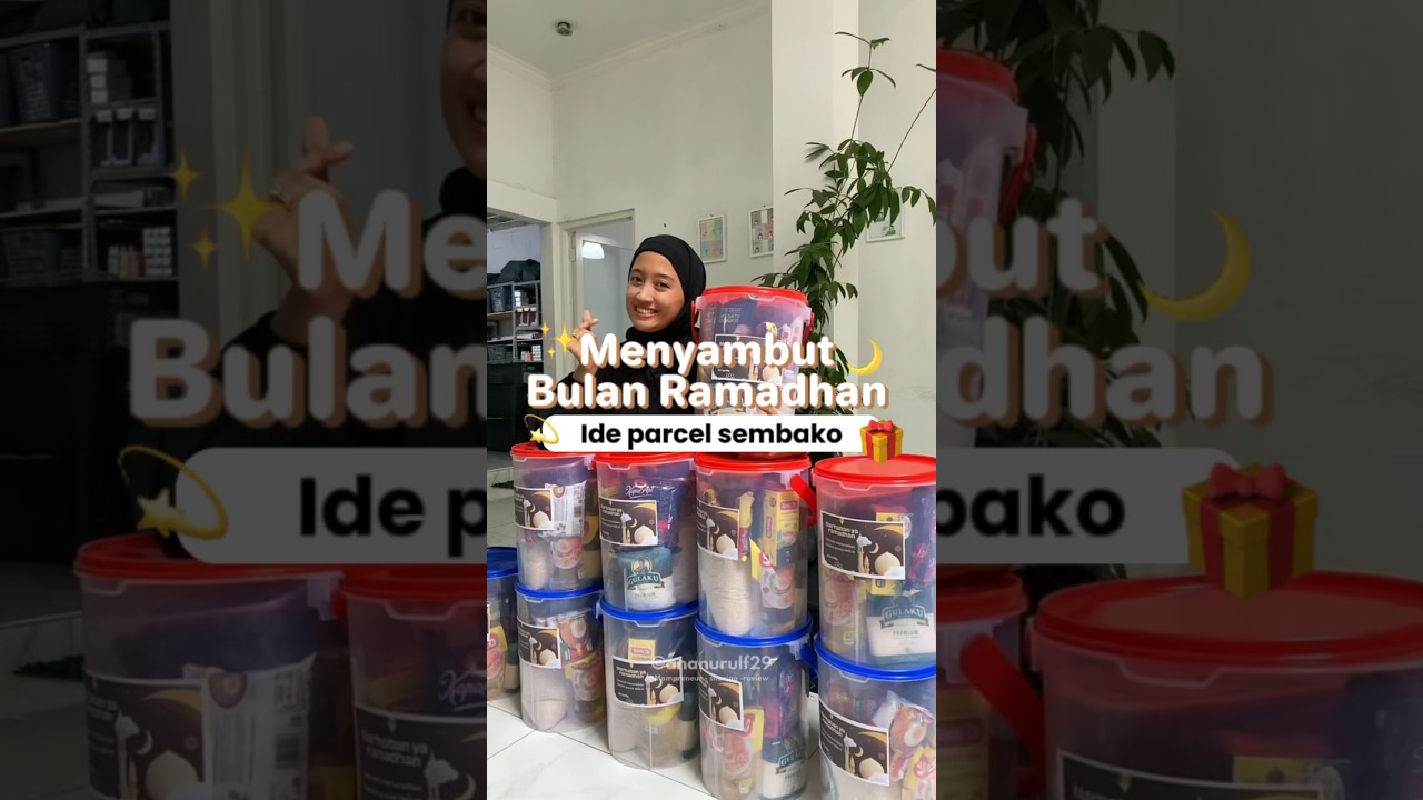 Menyambut ramadhan ide parcel sembako #smallbusinessowner #acone #ramadhan #parcel