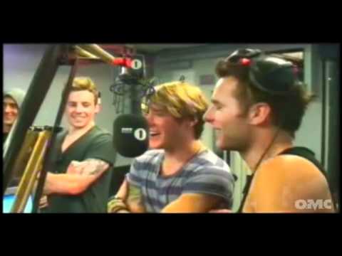 McFLY at The Official Chart  [BBC Radio 1] 12.09.10 Part 01/02