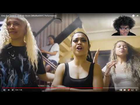 Enny B x Jazzy G - Grah No Boom (WhoRunItNYC Performance)(REACTION!🤯)