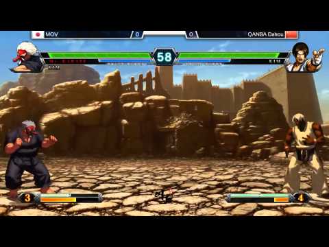 KOF XIII MOV VS QANBA DAKOU - IGT 2014 HD