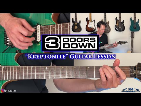 3 Doors Down - Kryptonite Guitar Lesson