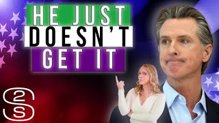 Newsom just does NOT get it… Gun Control will NEVER work