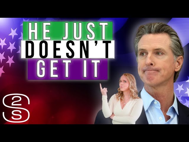 Newsom just does NOT get it… Gun Control will NEVER work