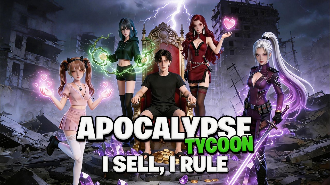 Doomsday? I run a supermarket, kill horrors with soda, and build a waifu army from scratch💕#anime