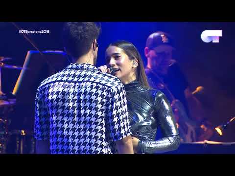 MI HISTORIA ENTRE TUS DEDOS - JULIA Y CARLOS RIGHT | CONCIERTO BARCELONA 31 MAYO | OT 2018