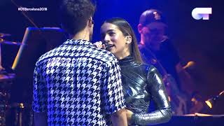 MI HISTORIA ENTRE TUS DEDOS - JULIA Y CARLOS RIGHT | CONCIERTO BARCELONA 31 MAYO | OT 2018