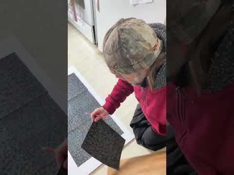 “Epic Creativity”-Artist Makes Art From 1000’s Of Hashtags!!#art #shorts