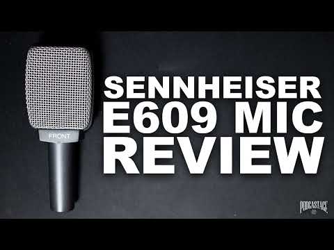 Sennheiser Professional e 609 Silver Super-Cardioid Instrument Microphone,Wired, Wireless