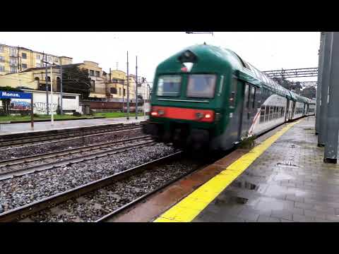 E464 479+5 2 piani Trenord - Monza - 17/01/2023