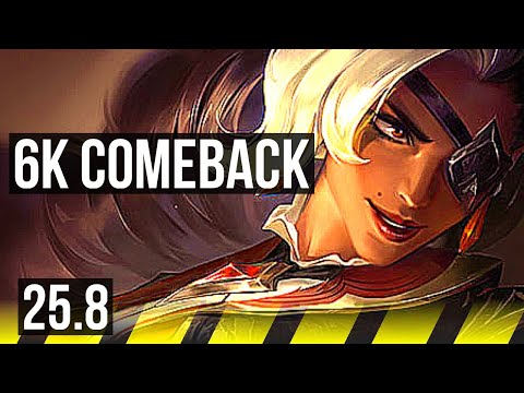 SAMIRA & Blitzcrank vs SIVIR & Senna (ADC) | 6k comeback, 63k DMG, Legendary | EUW Diamond | 25.8