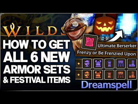 Monster Hunter Wilds - Unlock ALL 6 New Dreamspell Armor Sets, Items & Rewards FAST - Fest Guide!