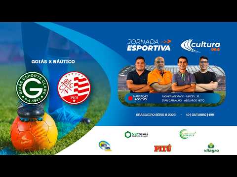 GOIÁS x NÁUTICO - Brasileirão Série B | (Narração Ao Vivo)