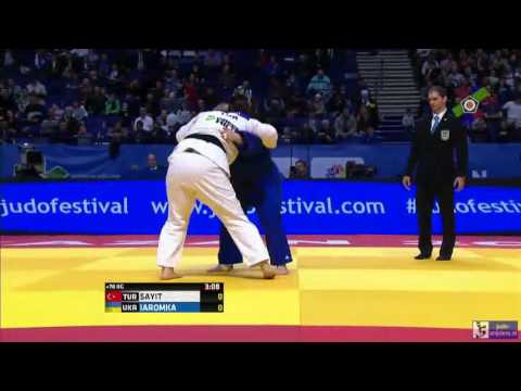 Judo 2016 European Championships Kazan: Sayit (TUR) - Iaromka (UKR) [+78kg] final