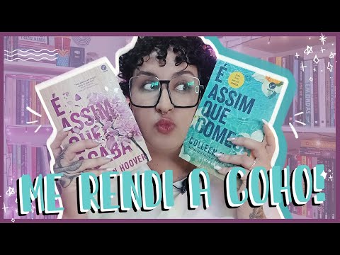 📢 ENTÃO EU LI: Colleen Hoover por pura pressão | É Assim Que Acaba & É Assim Que Começa! 📖✨