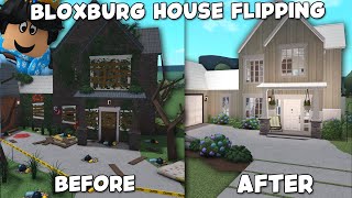 HOUSE FLIPPING and RENOVATING the ABANDONED BLOXBURG HOUSE