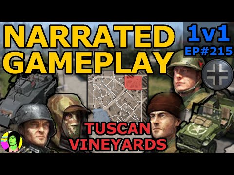 CoH3 | Sniper makes a move | Narrated Gameplay 1v1 Wehrmacht | EP#215