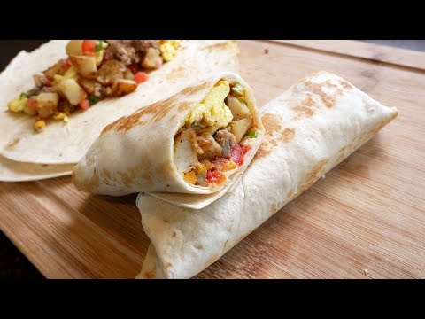 Easy Breakfast Burritos | The Simple Way