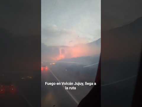 incendio en Jujuy, volcán