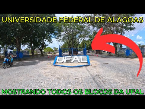 UFAL | TODOS OS BLOCOS DA UFAL | Maceió - AL | 4K UHD