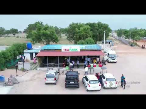 Tea Park Drone View #india #lowcostbusinessopportunity #franchise #hyderabad #teatime #mrtea