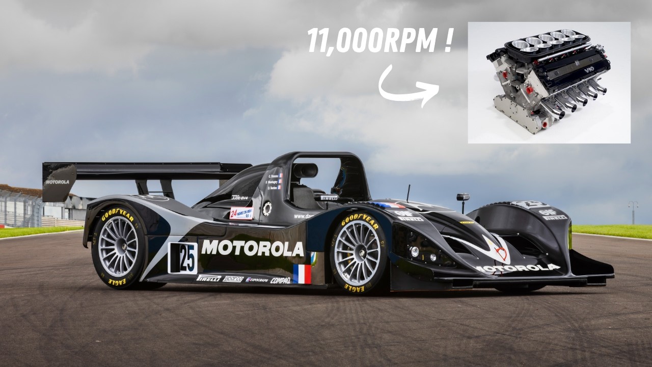 1999 Lola B98/10 — Judd GV4 V10 sound recording