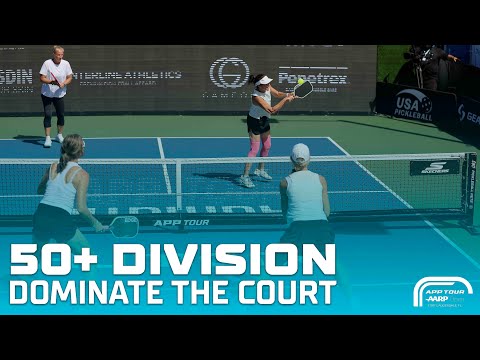 AARP Champions (50+) Women's Pro Doubles Semifinal -Whitwell & Simon vs. Ptaszek-Kochis & Ruoff
