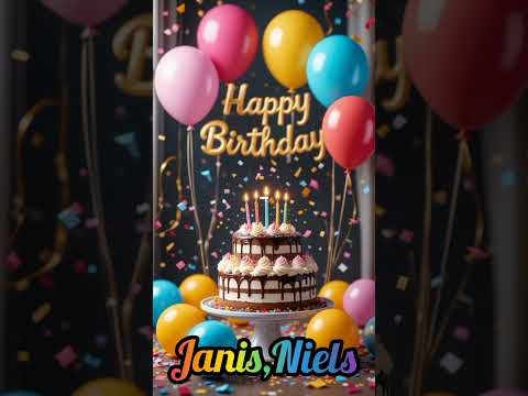 Janis Niels happy birthday to you #viral #birthday #cake