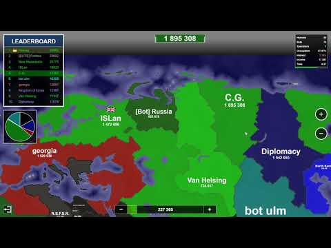 World Map Winning Strategy! Territory Games io - Territorial IO